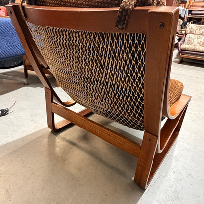 Vintage Tessa T4 Armchair - Groovy Brown Velvet