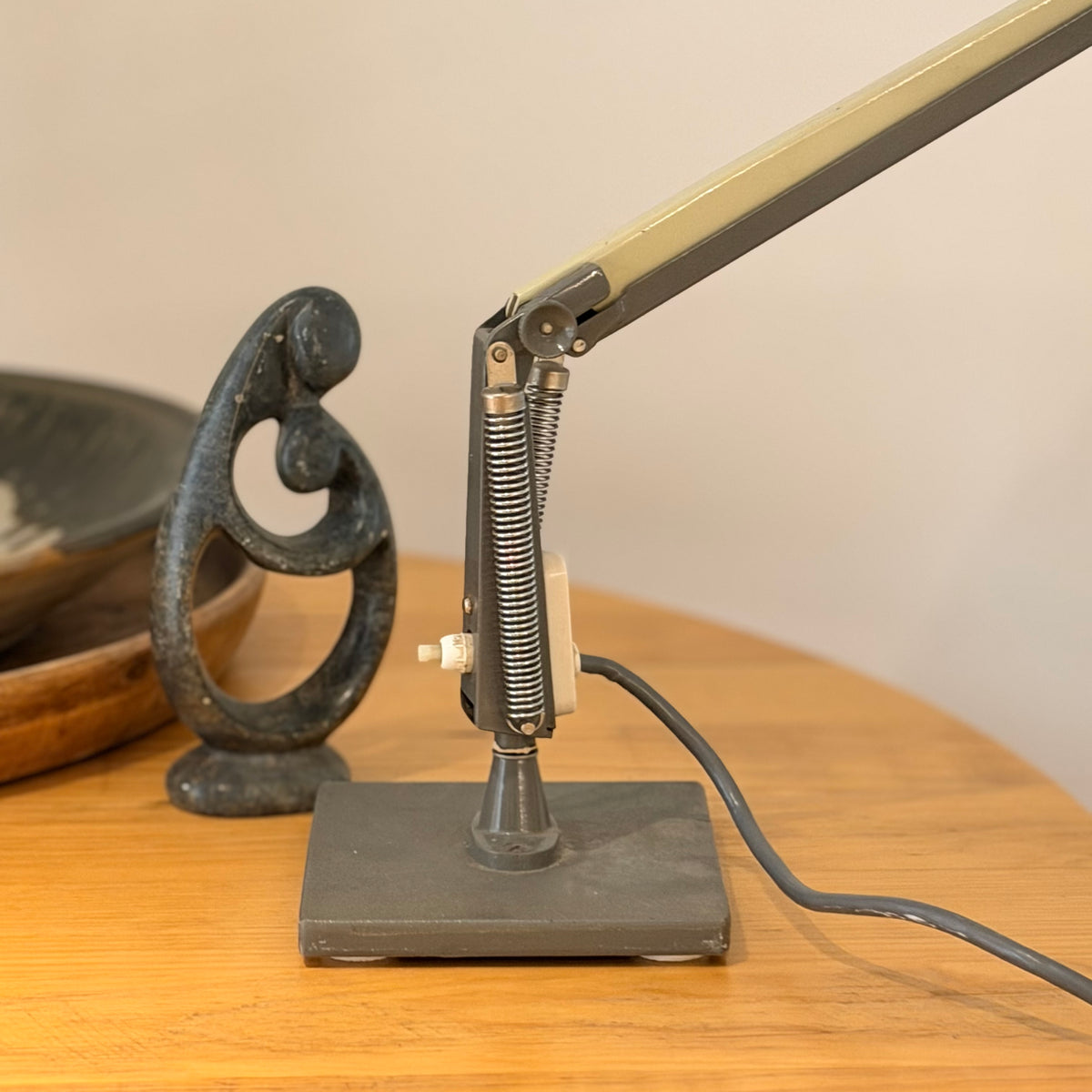 Vintage Planet Studio K Desk Lamp- Grey