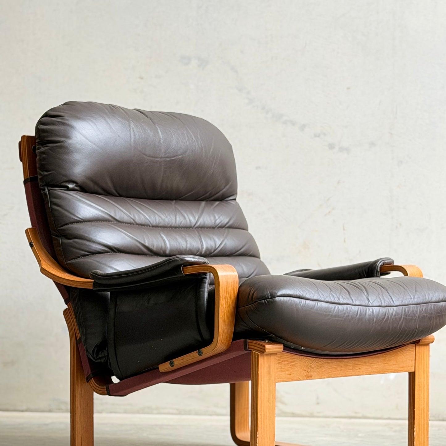 Tessa Austin Chocolate Brown Leather Armchair