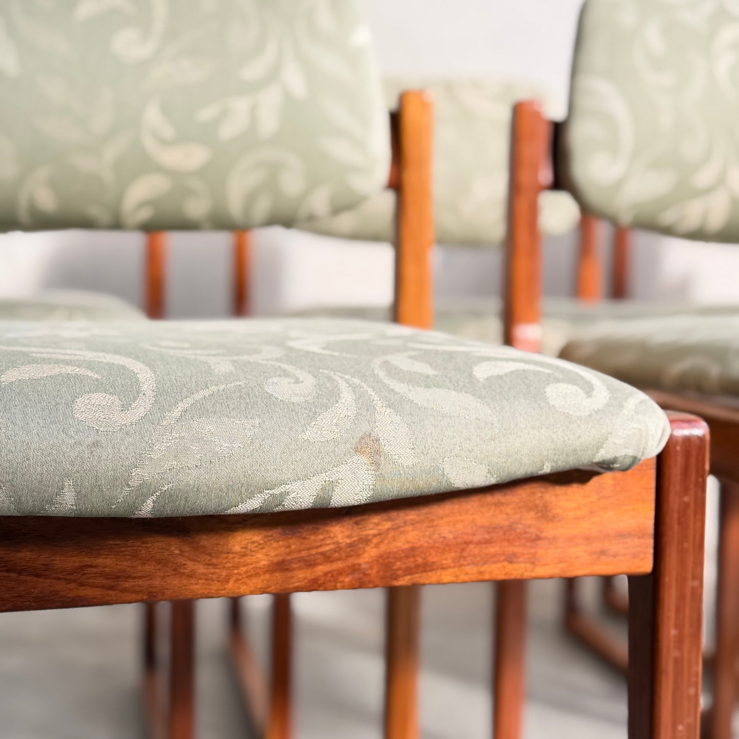 Set of 6 Gerald Easden Module Furniture Dining Chairs Australian Mid-Century Modern (Refine)