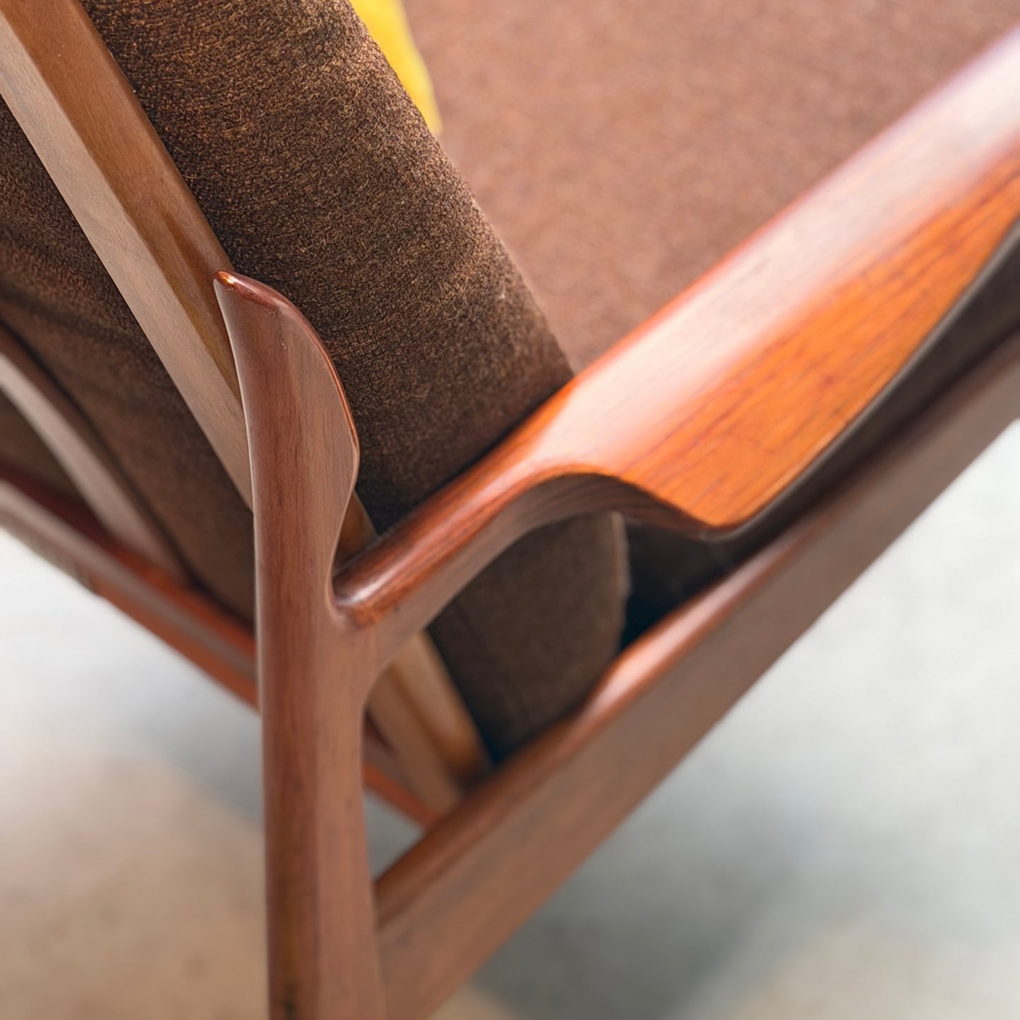 Fler Narvik Armchair -  original rich chocolate upholstery (Refine)