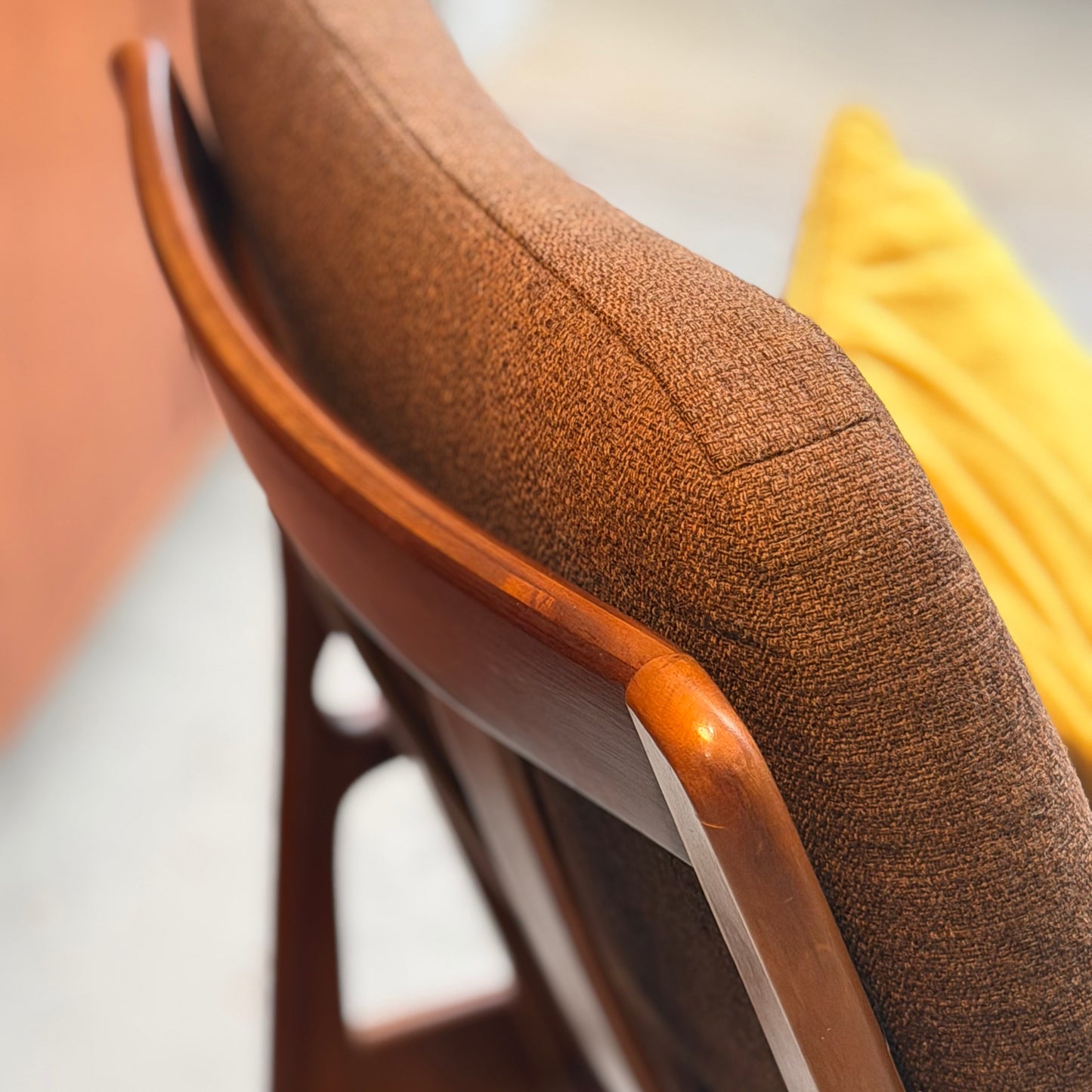 Fler Narvik Armchair -  original rich chocolate upholstery (Refine)