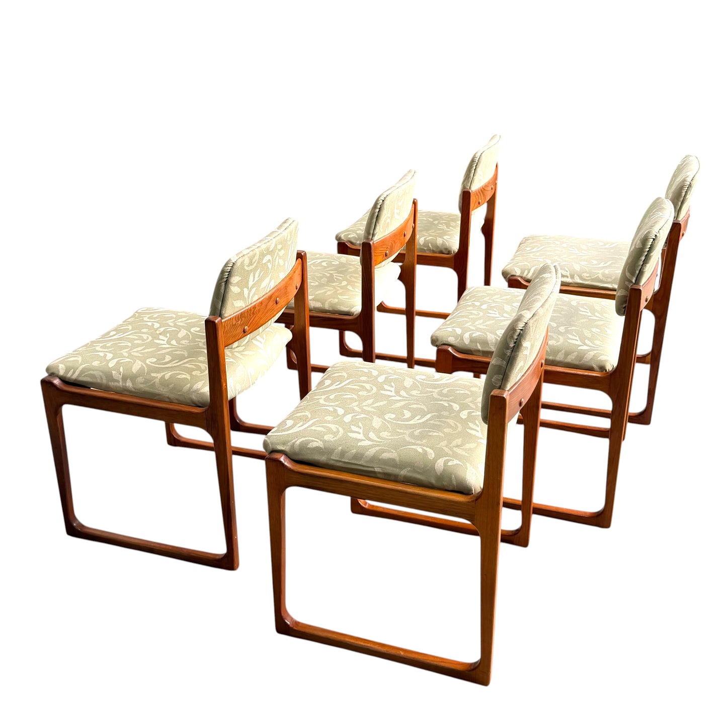 Set of 6 Gerald Easden Module Furniture Dining Chairs Australian Mid-Century Modern (Refine)