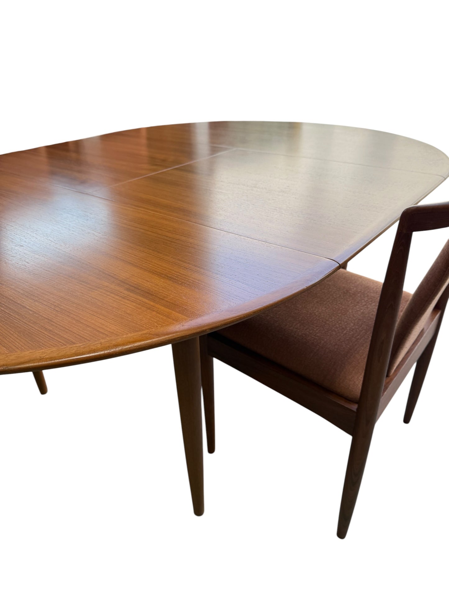 Stunning Parker Nordic Round Extension Butterfly Table – Model 90 Fully Professionally Restored