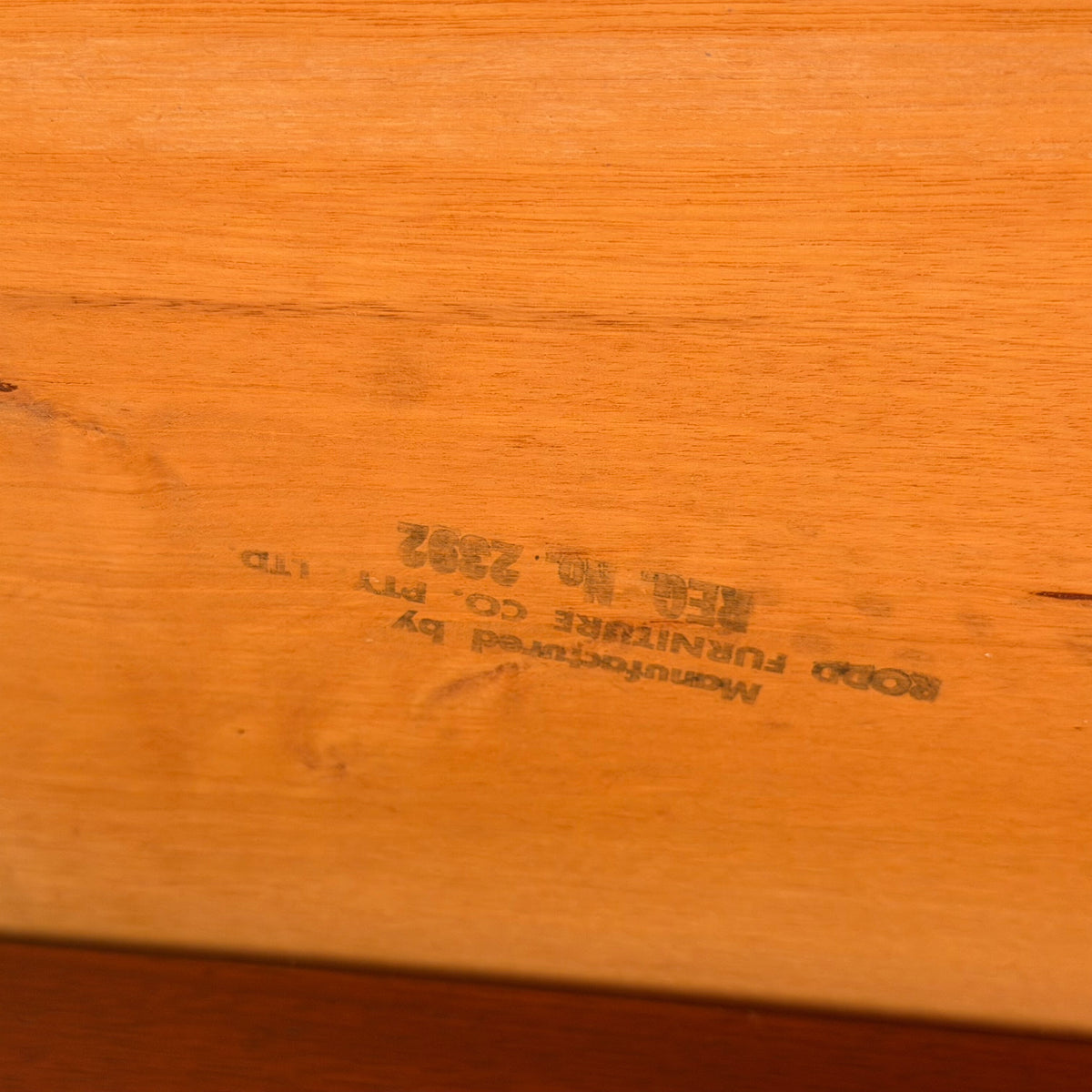 Vintage Conrad Rodd Butterfly Extension Table Tasmanian Blackwood