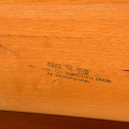 Vintage Conrad Rodd Butterfly Extension Table Tasmanian Blackwood