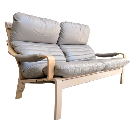 2 Seater Tessa Ferrara Leather Sofa (Revive)