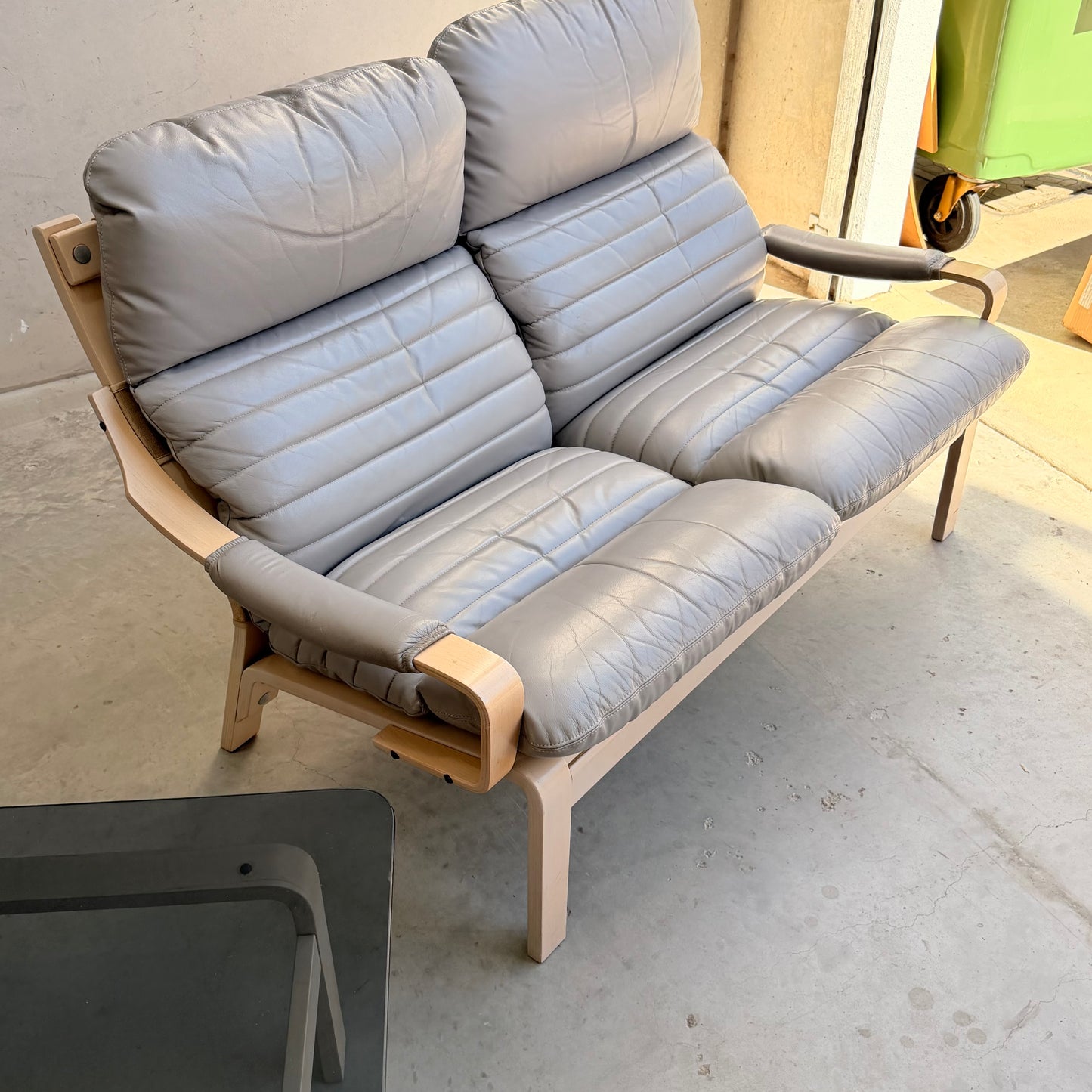 2 Seater Tessa Ferrara Leather Sofa (Revive)