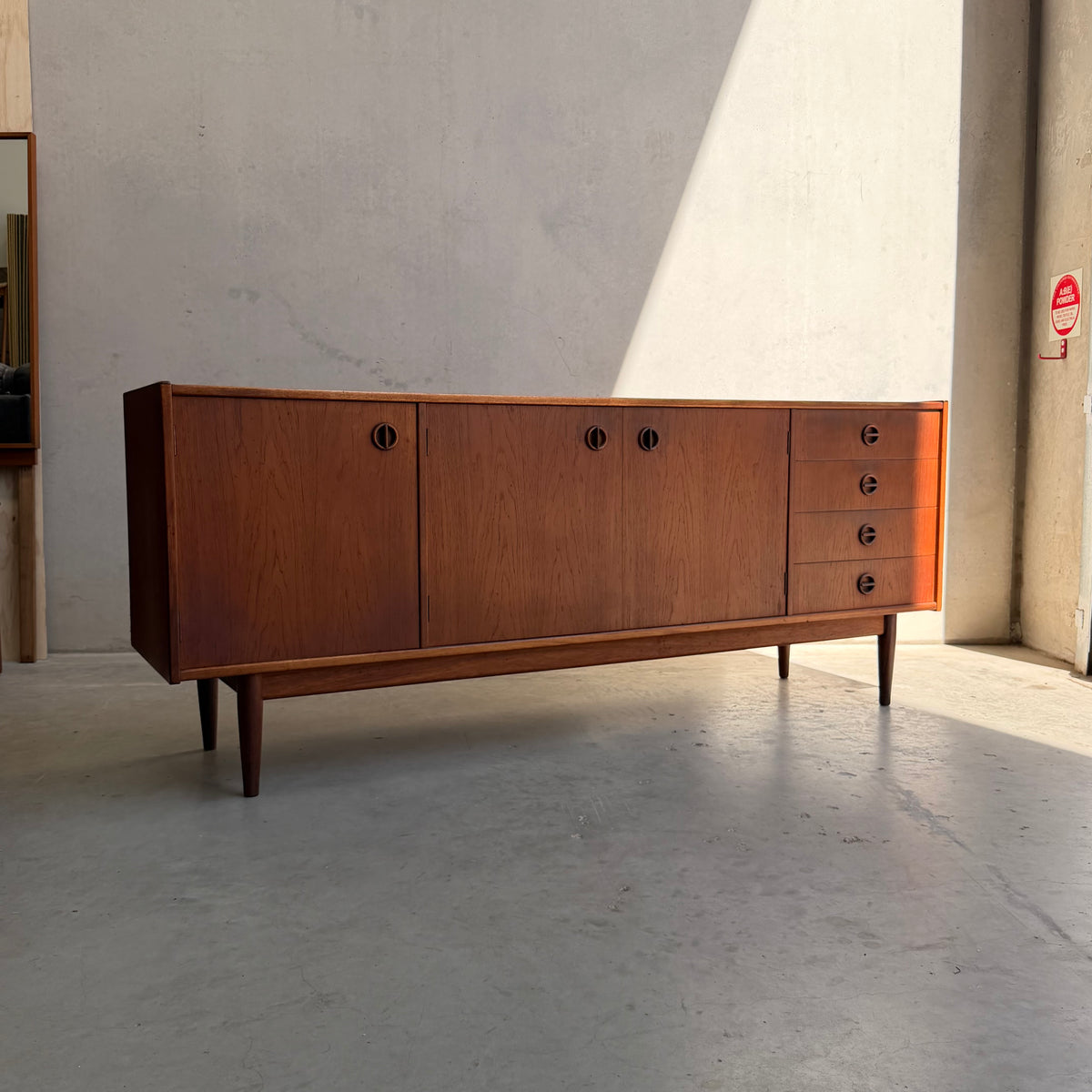 Parker Nordic “Cats Eye” Credenza / Sideboard 1.8M