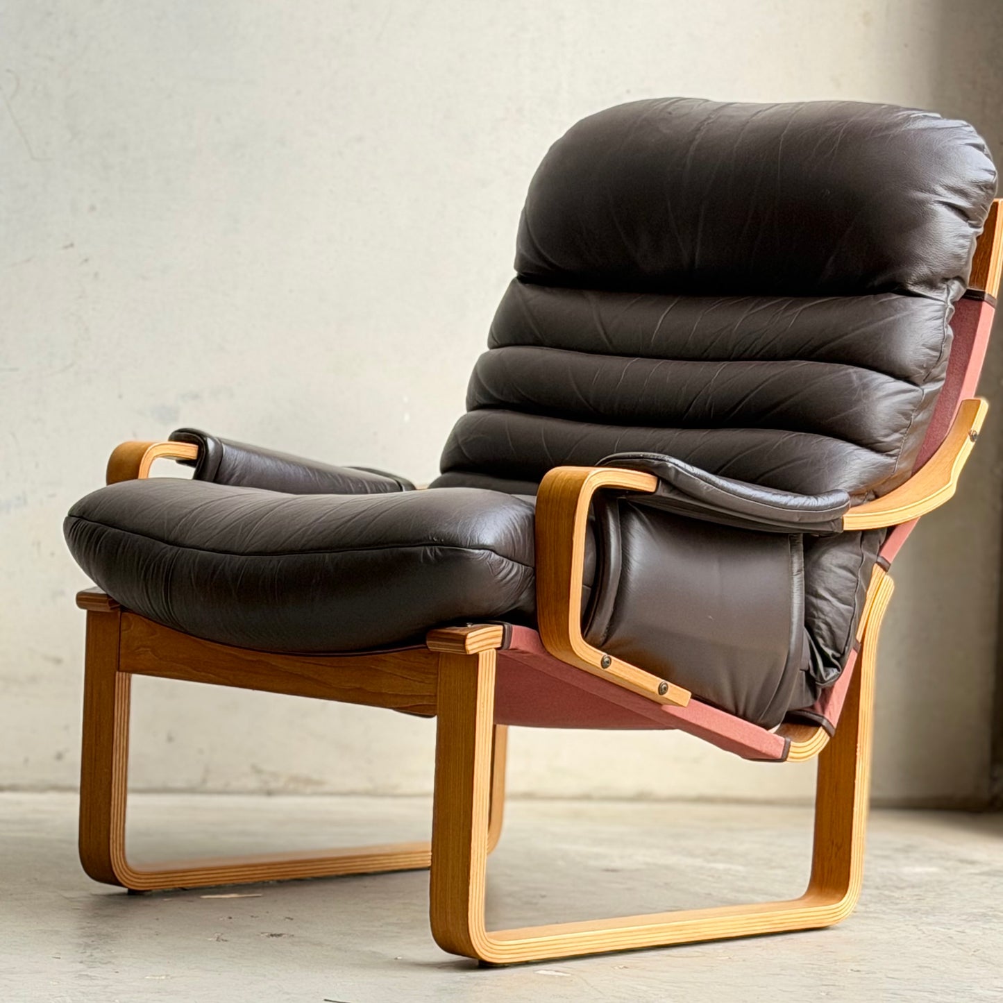 Tessa Austin Chocolate Brown Leather Armchair