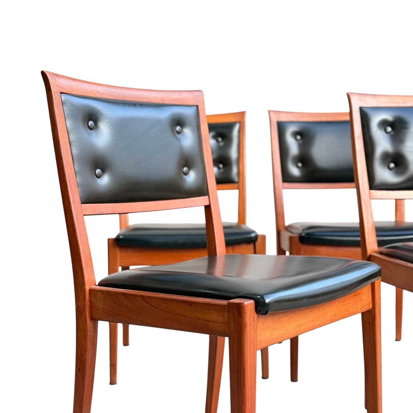 Pre-Order: Set of 4 Button Back Parker number 70 Dining Chairs
