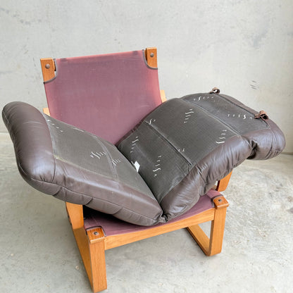 Tessa Austin Chocolate Brown Leather Armchair