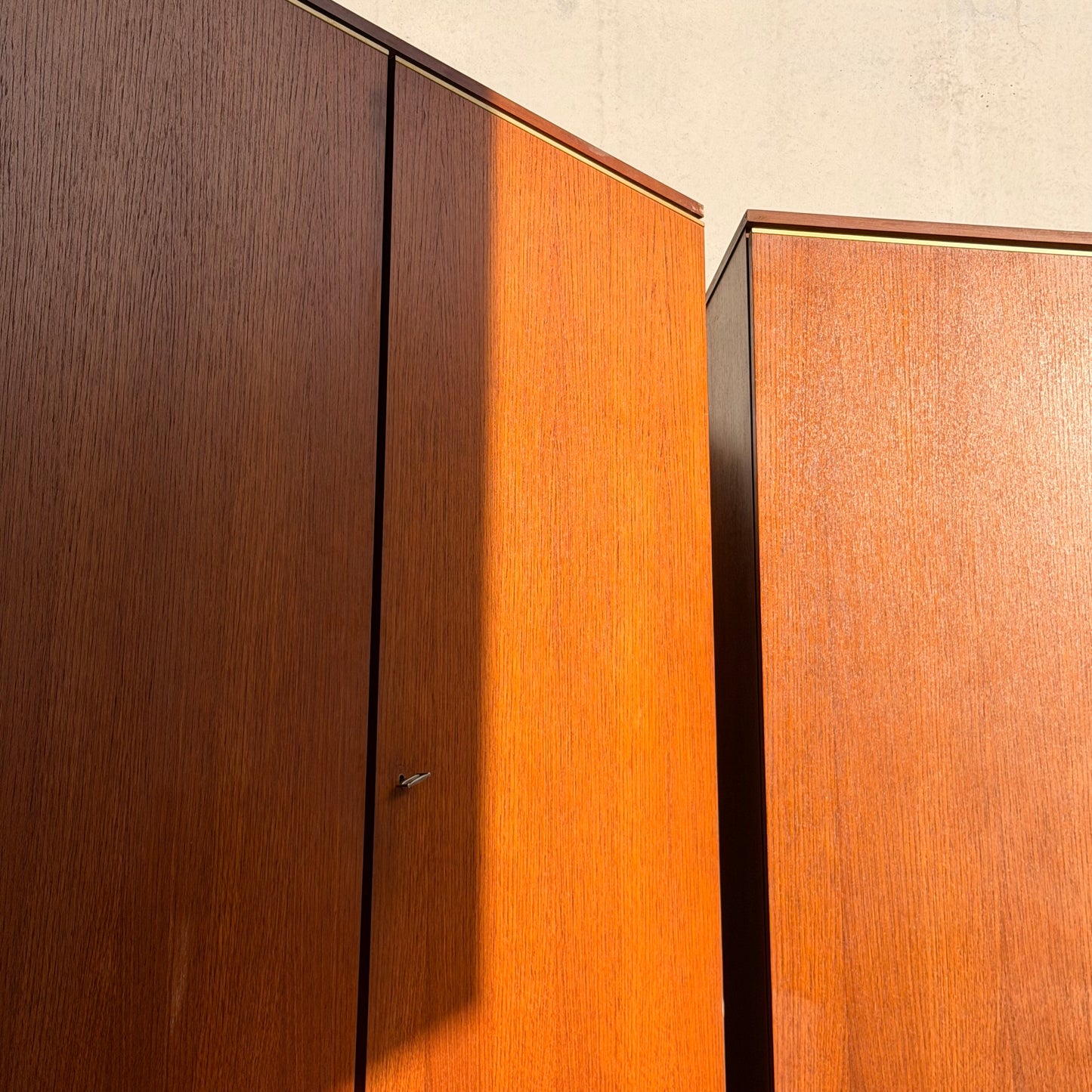 Ultra-Rare Pair of 1960s Fler Flerendo Wardrobe Armoires – Exclusive Melbourne Furniture Vault Find - (Revive)