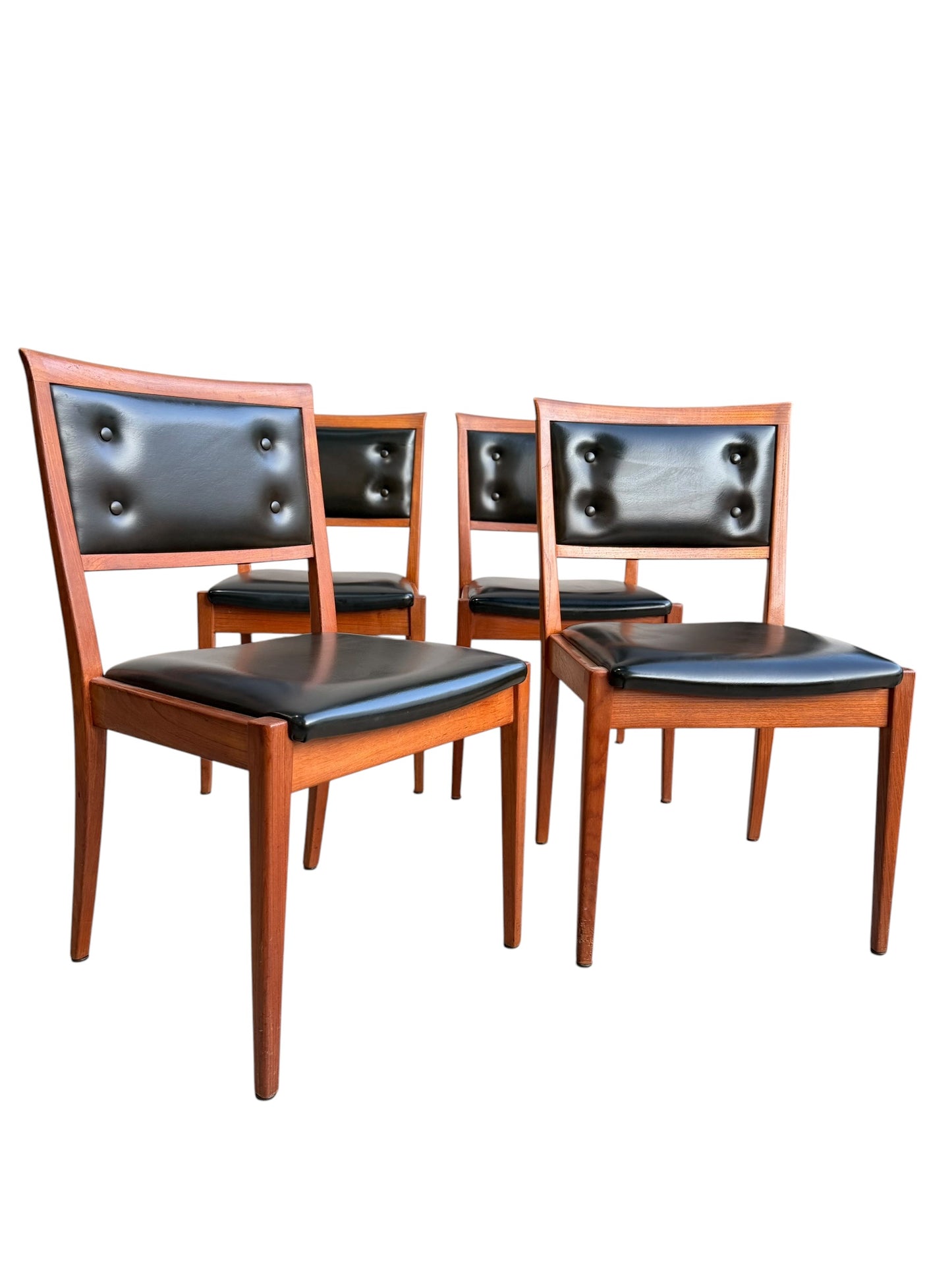 Pre-Order: Set of 4 Button Back Parker number 70 Dining Chairs