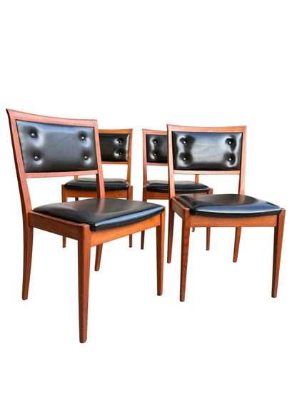 Pre-Order: Set of 4 Button Back Parker number 70 Dining Chairs