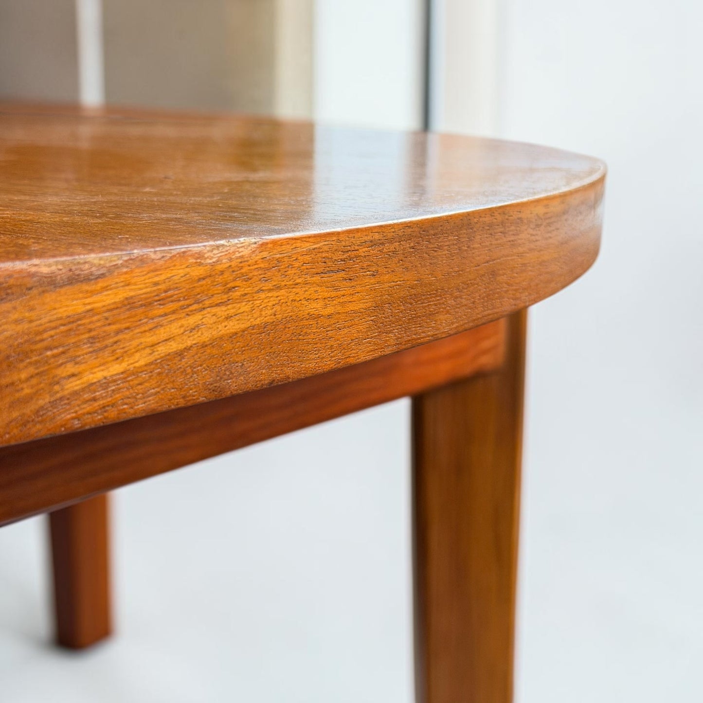 Rare 1960s-1970s Gerald Easden Round Extension Dining Table - (Revive)