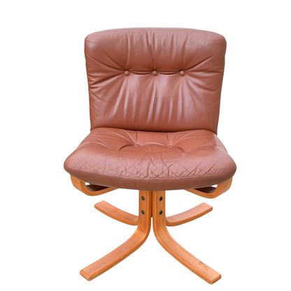 Rare Set of 4 Vintage Joe Rufenacht Lounge Chairs – Howe Leather