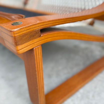 Tessa T4 Two-Seater Lounge – Iconic 1970s Fred Lowen Design in Rich Brown Leather