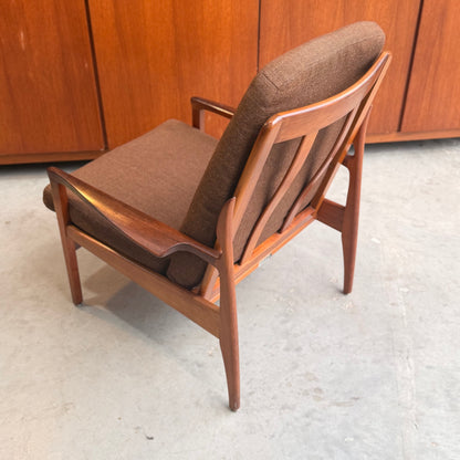 Fler Narvik Armchair -  original rich chocolate upholstery (Refine)