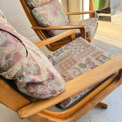 Vintage Mid Century Tessa T21 Swivel Chairs Pair (Refine)