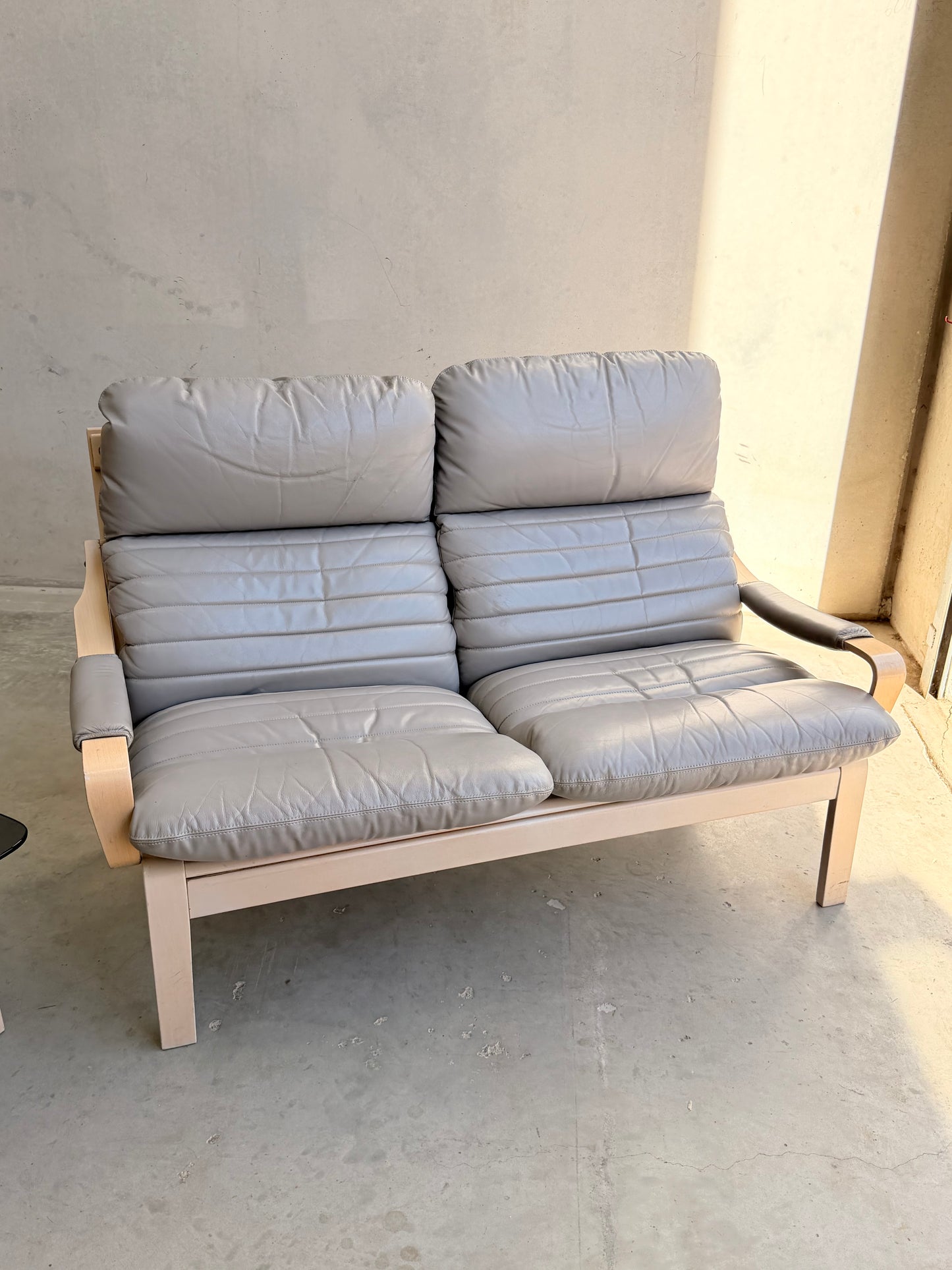 2 Seater Tessa Ferrara Leather Sofa (Revive)