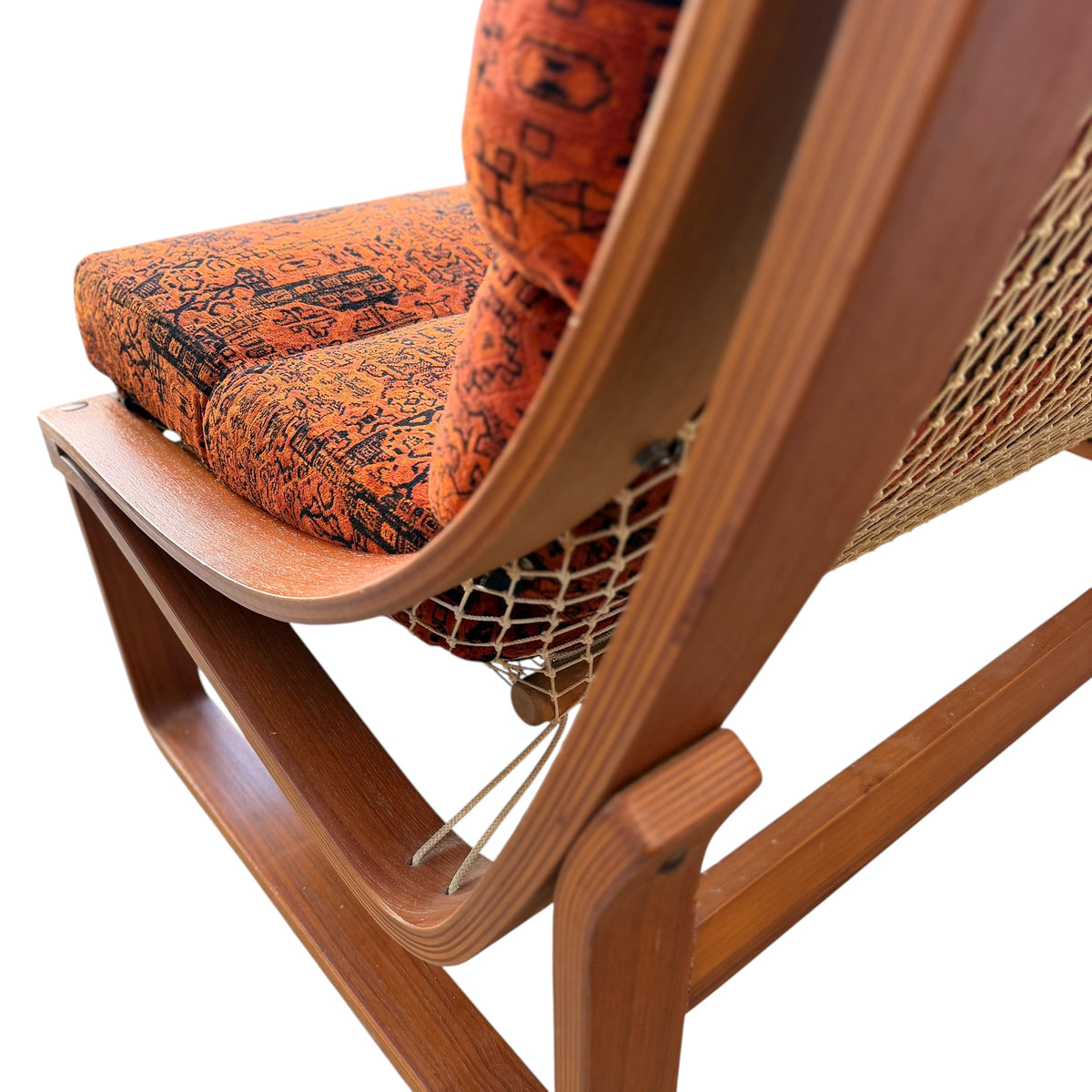 Vintage Tessa T4 Three-Seater Lounge – Burnt Orange Velvet