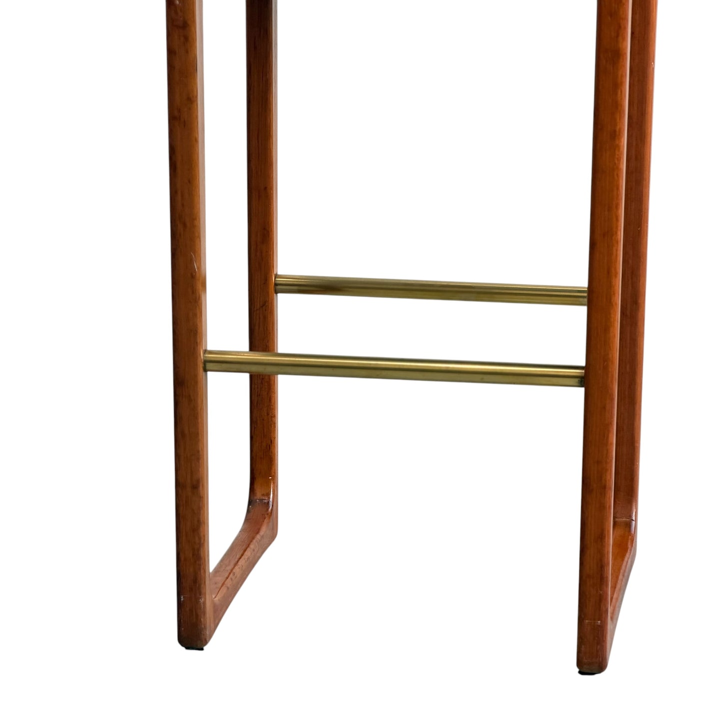 Mid Century Australian 1960s Barstools by Gerald Easden Set of 3 in Black - Bar Height Variant (Revive)