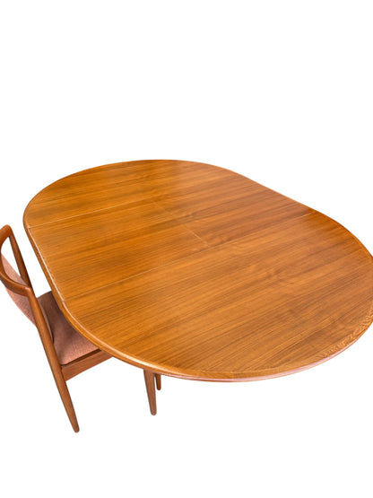 Stunning Parker Nordic Round Extension Butterfly Table – Model 90 Fully Professionally Restored