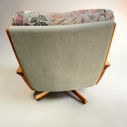 Vintage Mid Century Tessa T21 Swivel Chairs Pair (Refine)