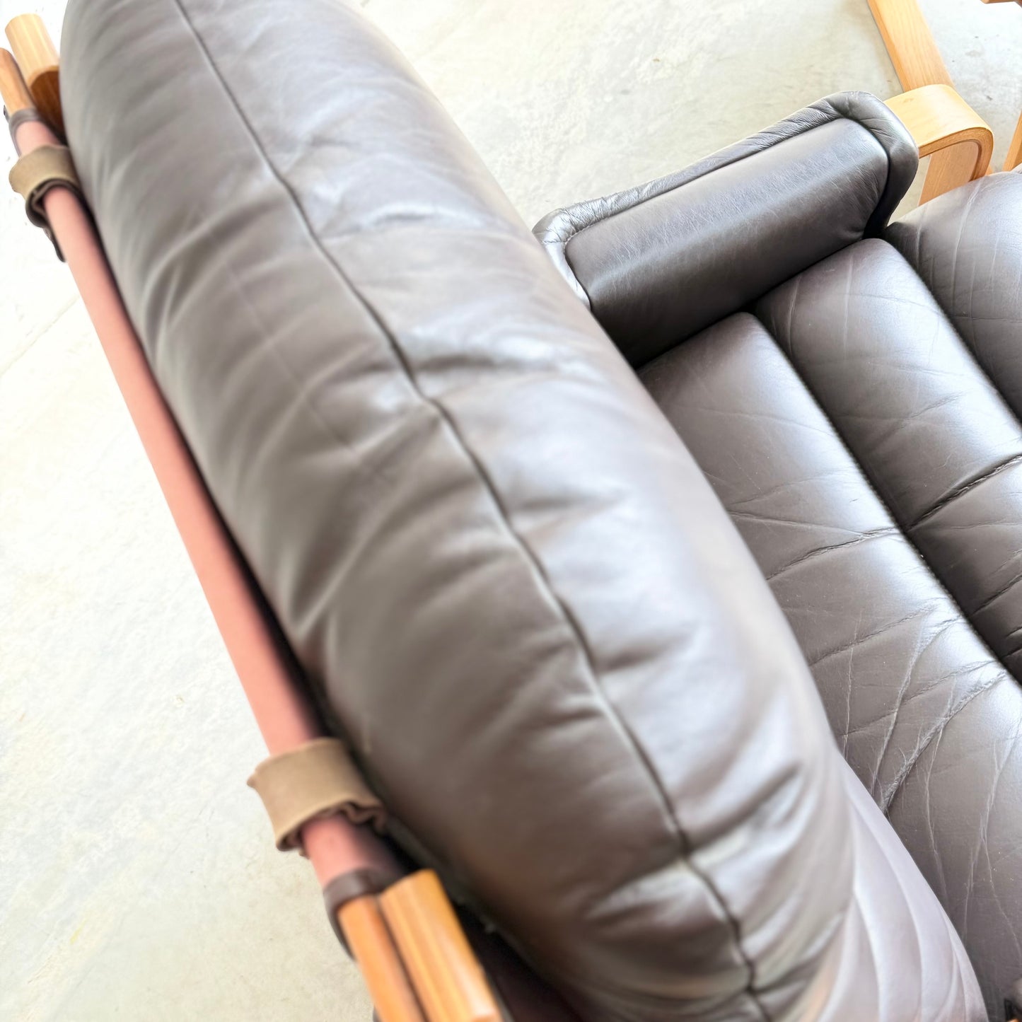 Tessa Austin Chocolate Brown Leather Armchair