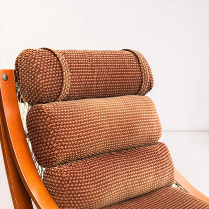 Vintage Tessa T4 Armchair - Groovy Brown Velvet