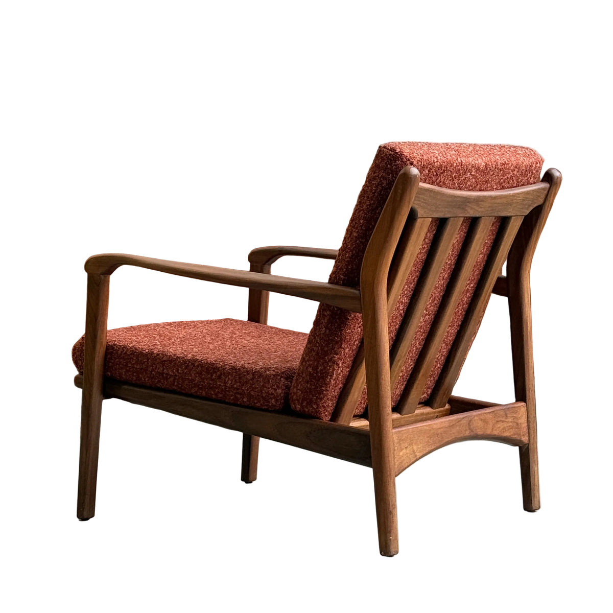 1960S TOOTHILL SOLID AFROMOSIA / TEAK WENTWORTH ARMCHAIR