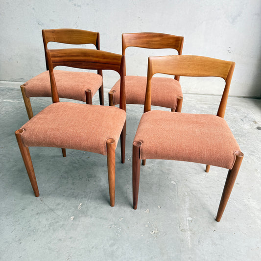 Fully Restored THB 'Milan' Dining Chairs Set of 4 -  (Rediscover)