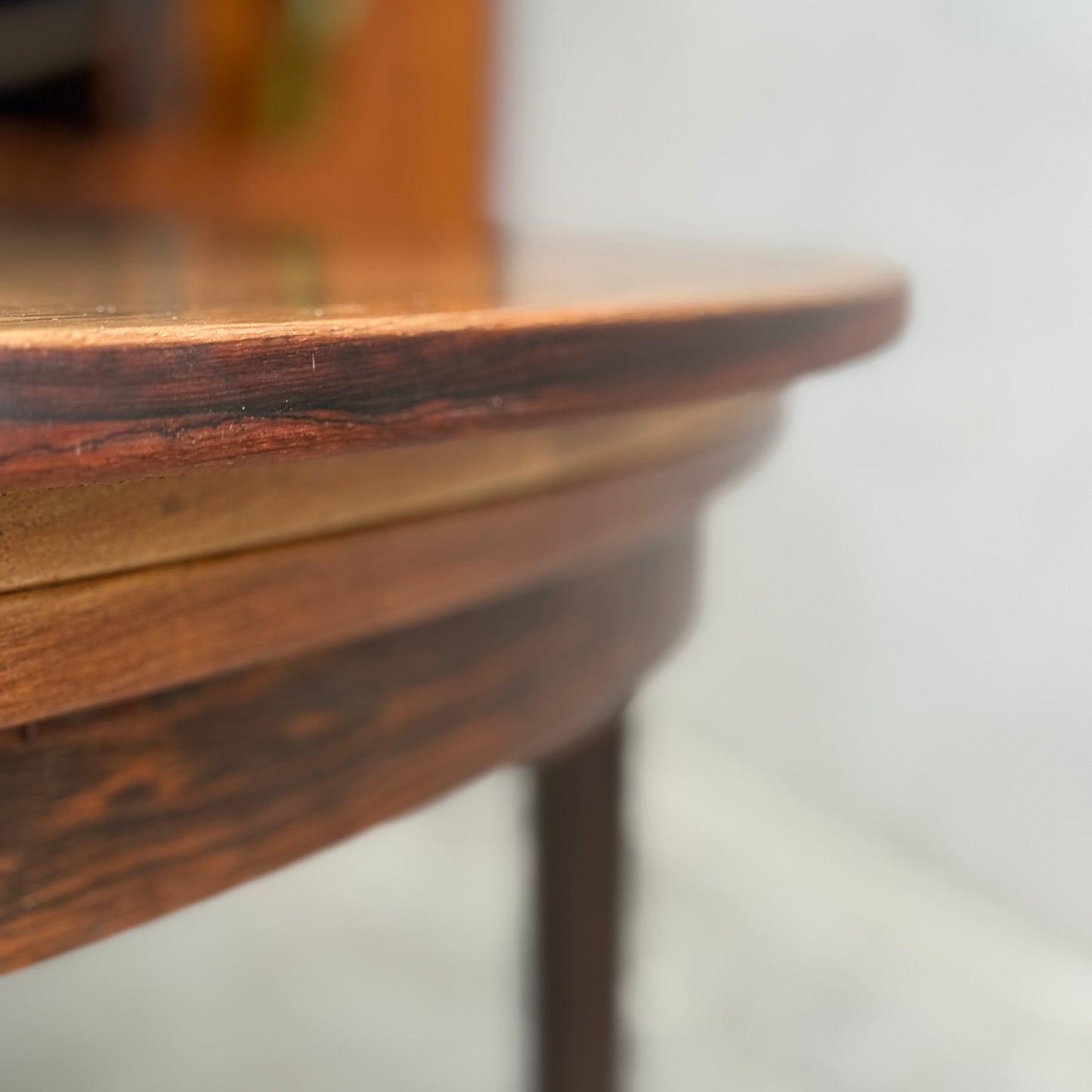 Dyrlund “Flip-Flap” Dining Table – Brazilian Rosewood – Ultra Rare (Revive)