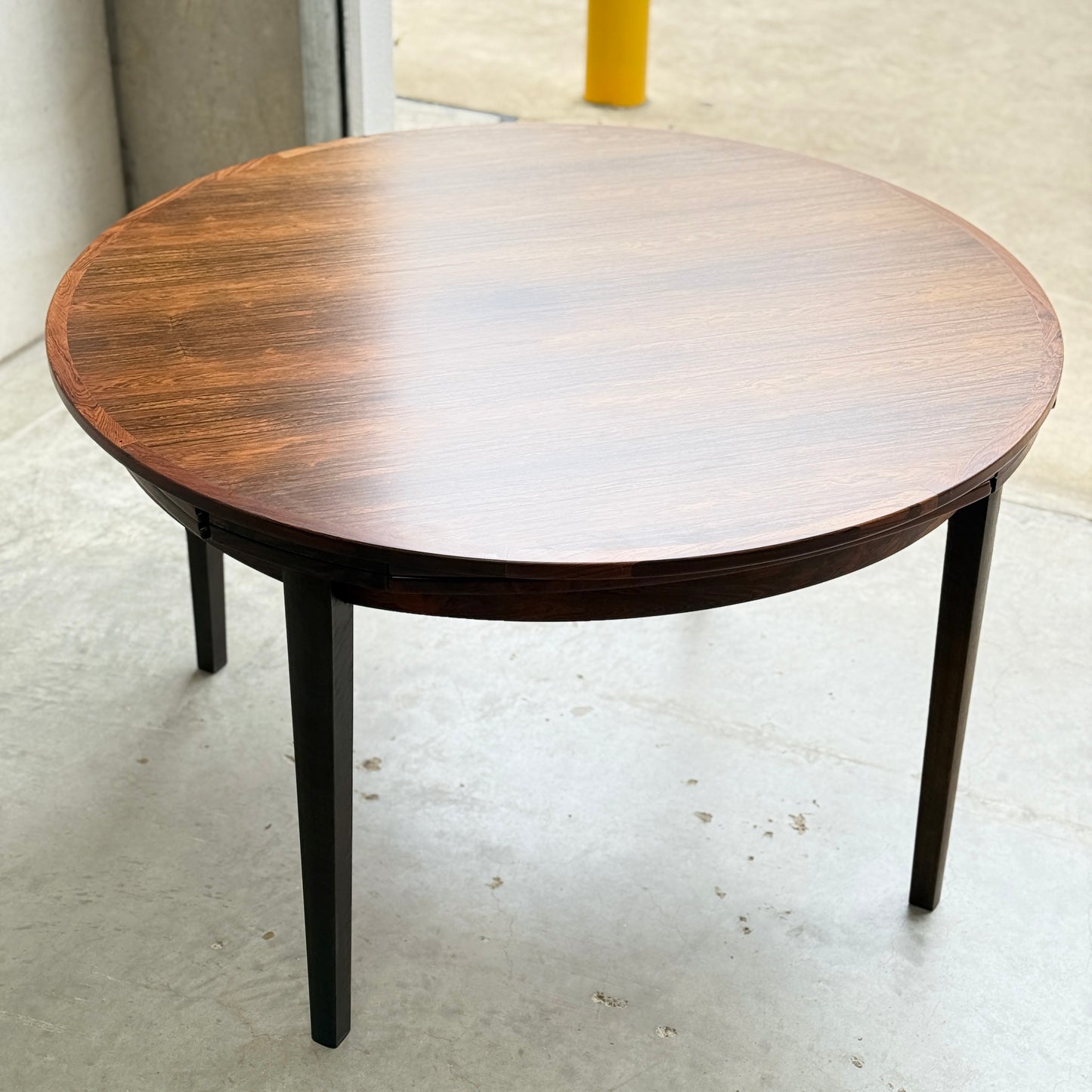 Dyrlund “Flip-Flap” Dining Table – Brazilian Rosewood – Ultra Rare (Revive)