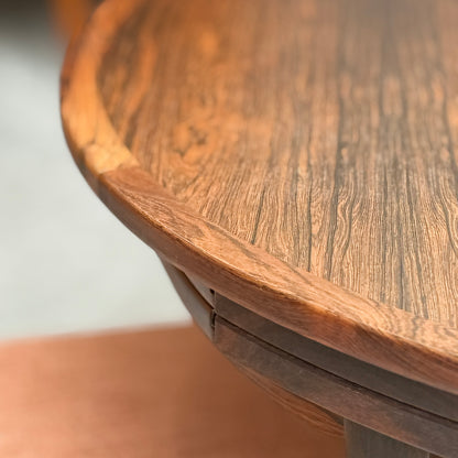 Dyrlund “Flip-Flap” Dining Table – Brazilian Rosewood – Ultra Rare (Revive)