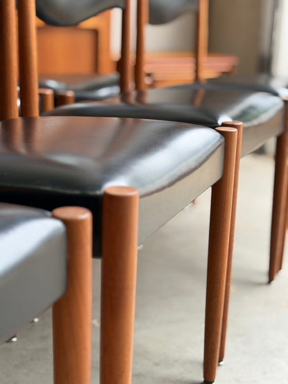 close-up of Parker Number 62 dining chair 