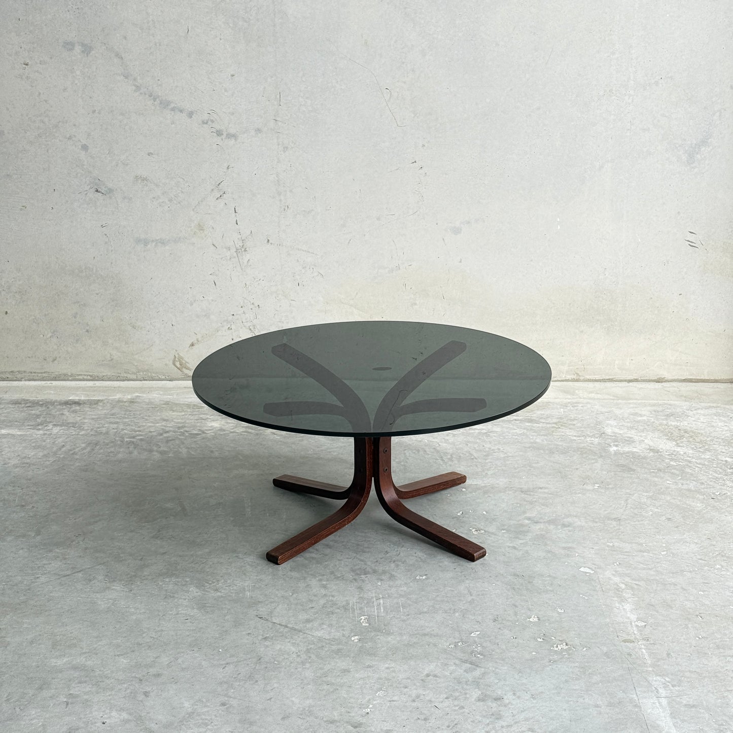 Ingmar Relling Norwegian Siesta Glass Coffee Table  for Westnofa (Revive)