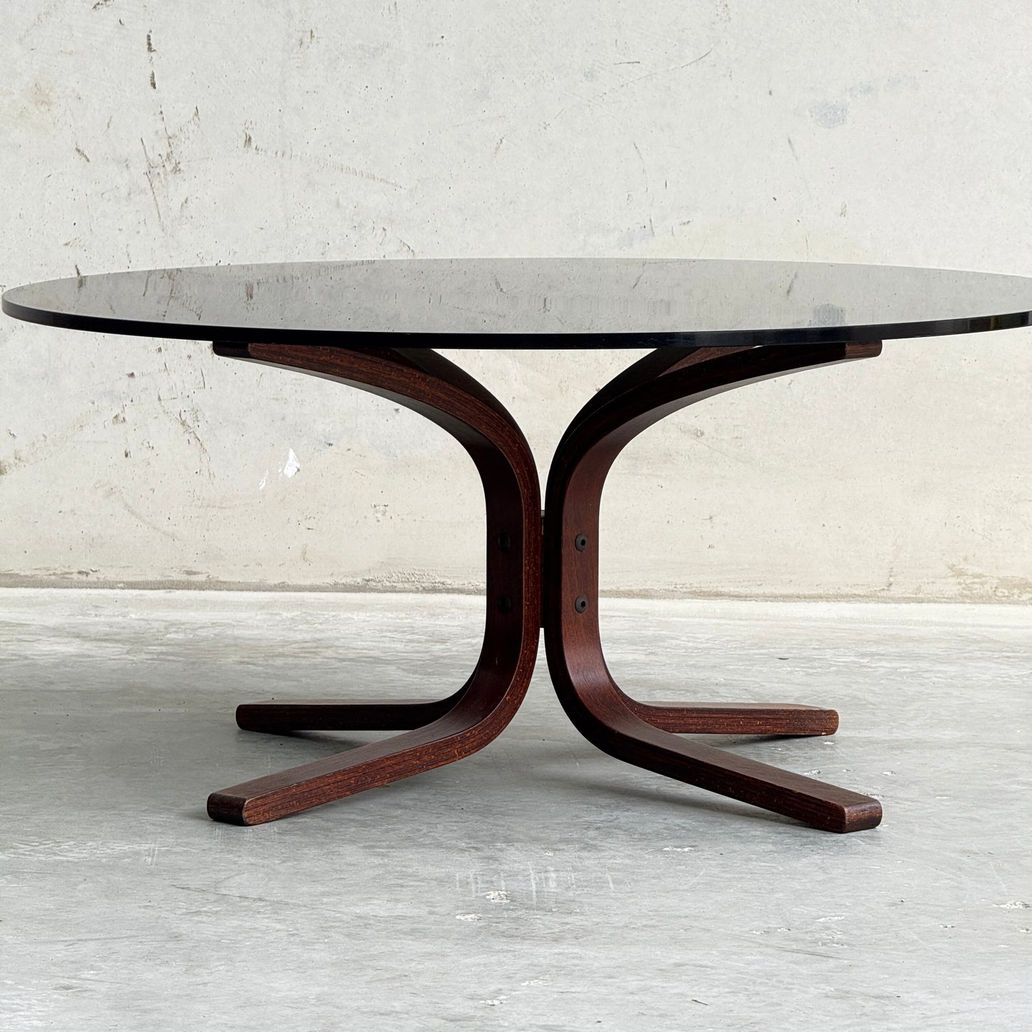 Ingmar Relling Norwegian Siesta Glass Coffee Table  for Westnofa (Revive)