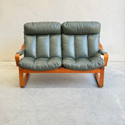 Tessa Stockholm 2 Seater – Forest Green (Revive)