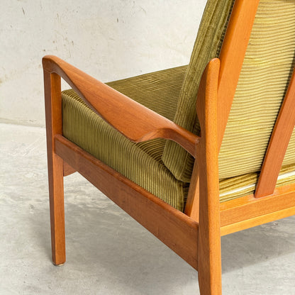 Fler Narvik Armchair -  Sage Revival Green Corduroy (Refine)