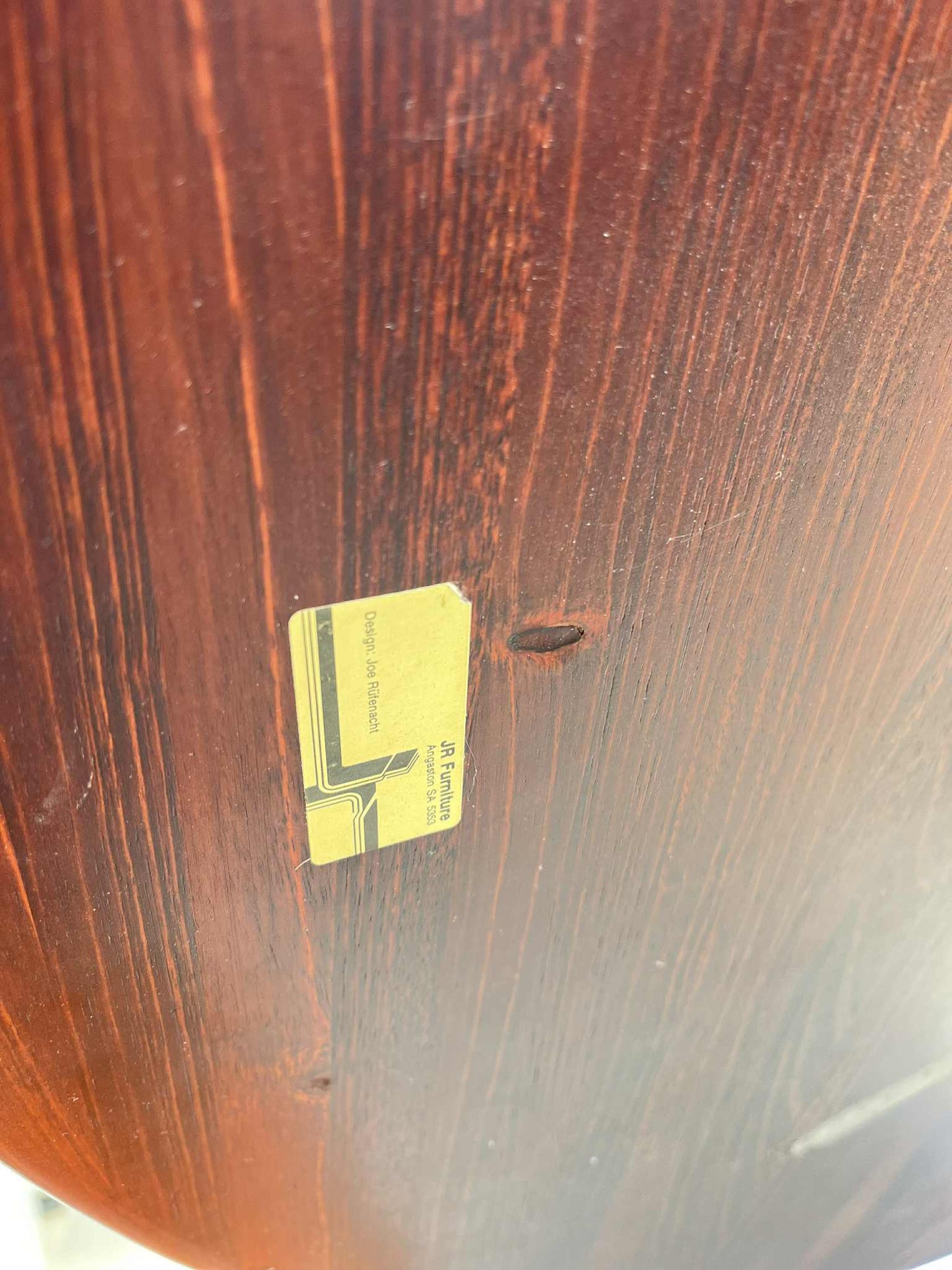 Joe Rufenacht Set of 6 Designer Dining Chairs & Solid Wooden Table Suite (Revive)