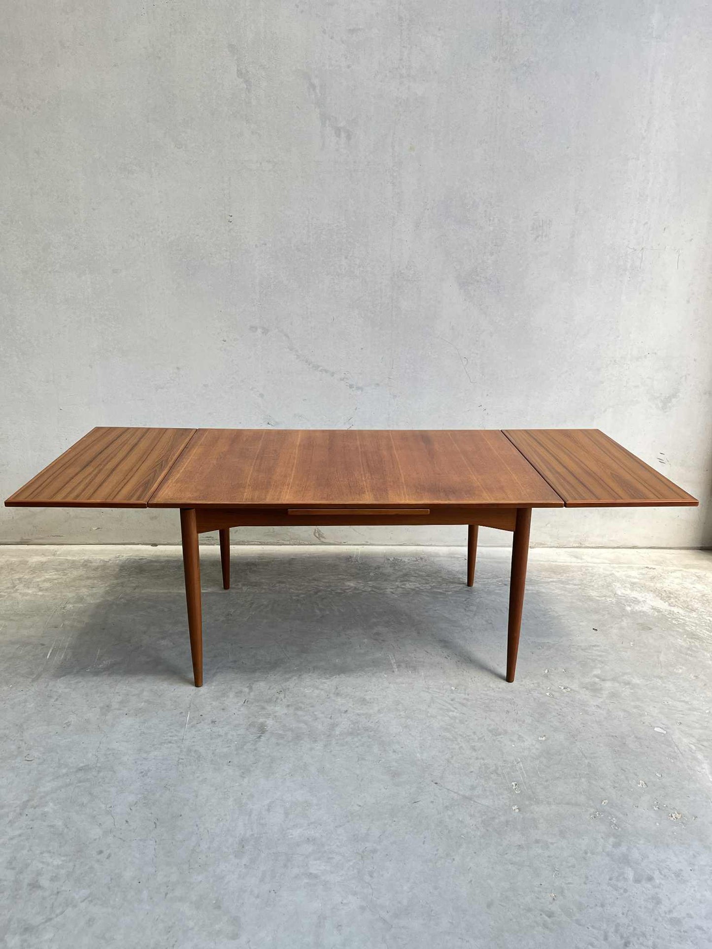 Parker Mid-1970s Honey Teak Extending Dining Table (Revive)