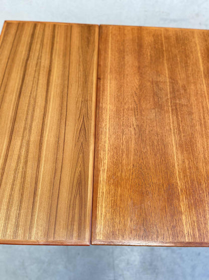 Parker Mid-1970s Honey Teak Extending Dining Table (Revive)