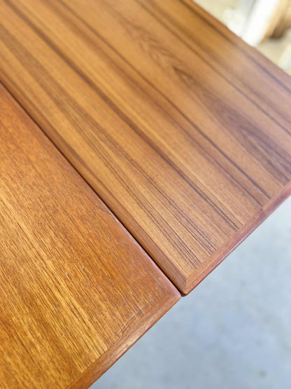 Parker Mid-1970s Honey Teak Extending Dining Table (Revive)