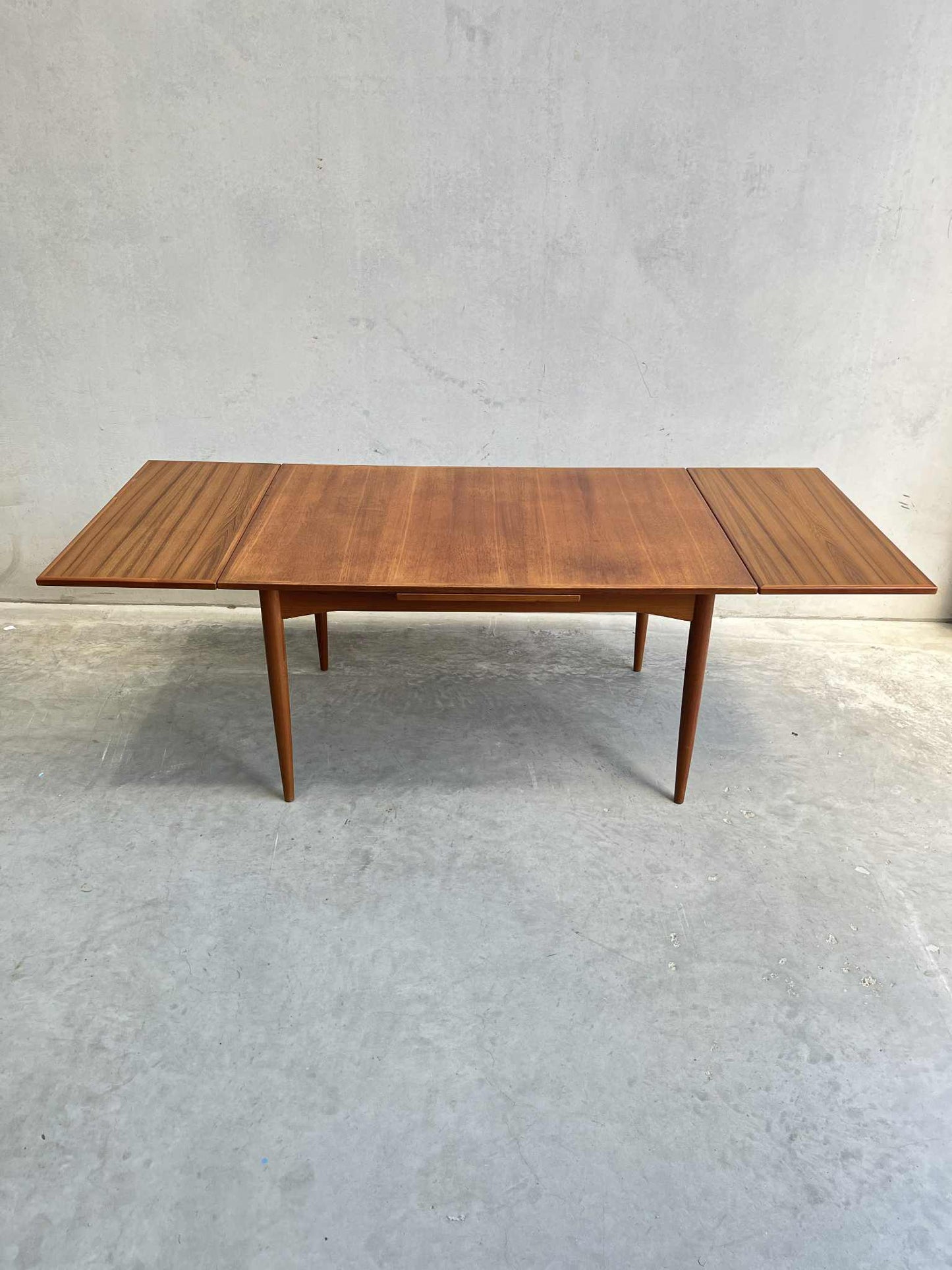 Parker Mid-1970s Honey Teak Extending Dining Table (Revive)