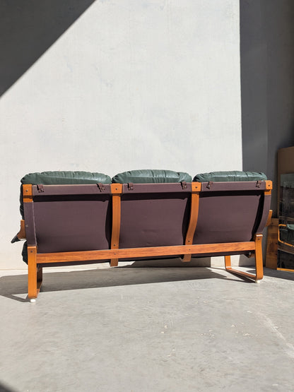 Tessa Monaco 3 Seater  – Forest Green (Revive)