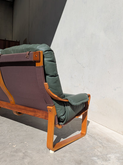 Tessa Monaco 3 Seater  – Forest Green (Revive)