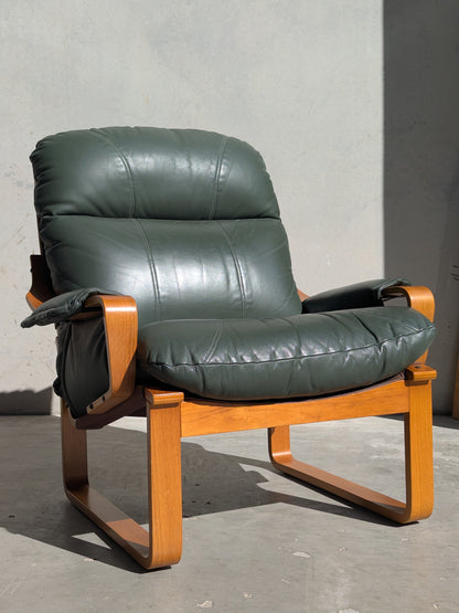 Tessa Monaco Armchair  – Forest Green (Revive)