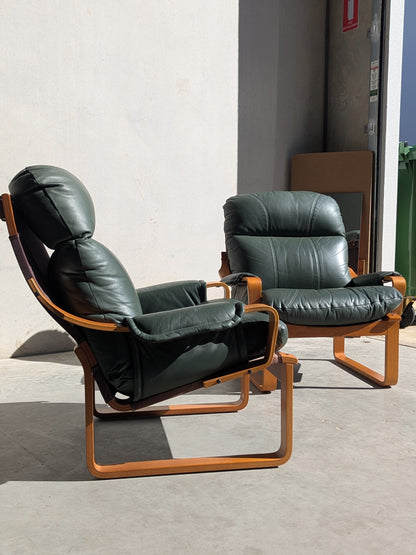 Tessa Monaco Armchair  – Forest Green (Revive)